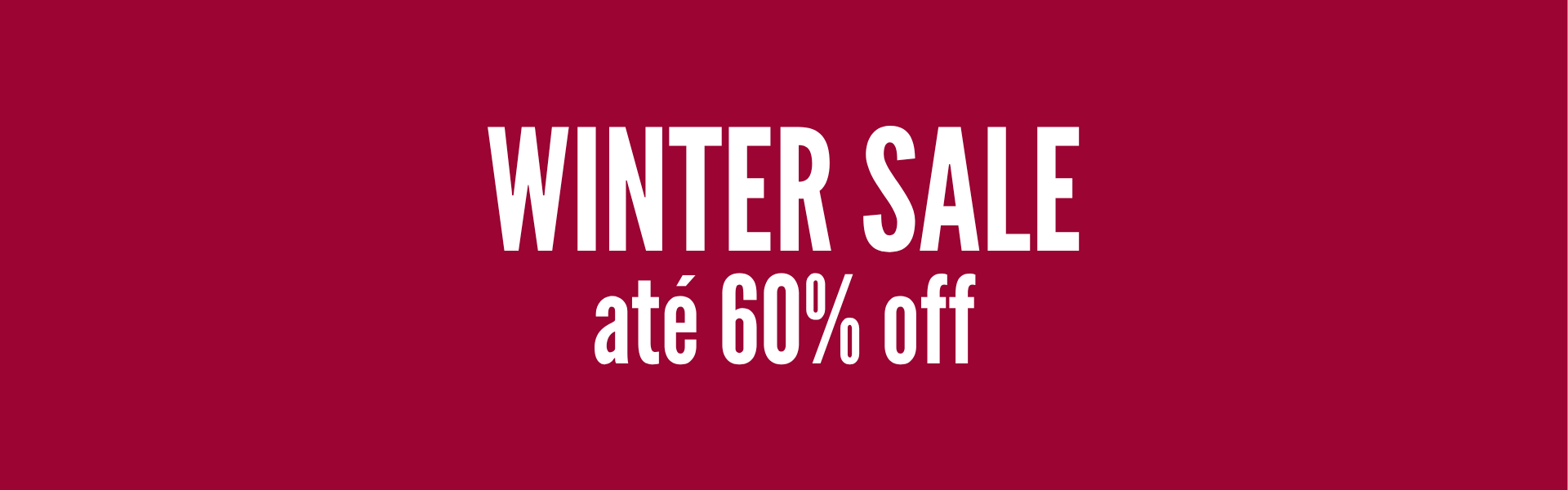 WINTER SALE