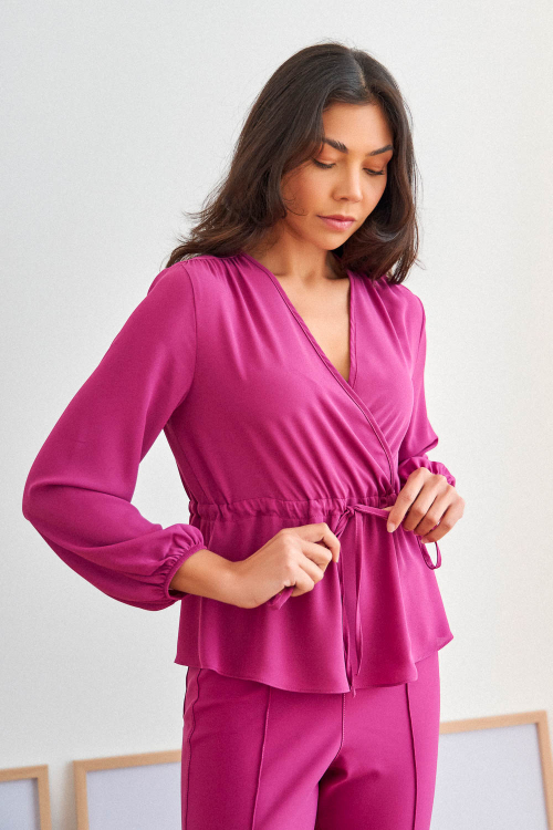 BLUSA FRANCESCA MAGENTA