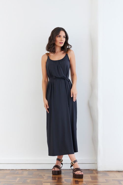 VESTIDO CALI PRETO