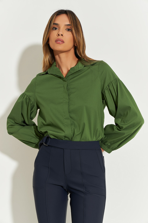 CAMISA TESSALIA OLIVE