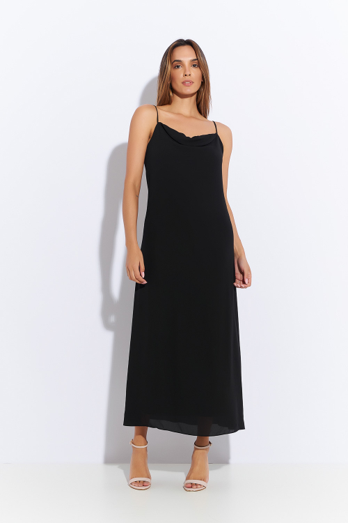 SLIP DRESS TAYLOR PRETO