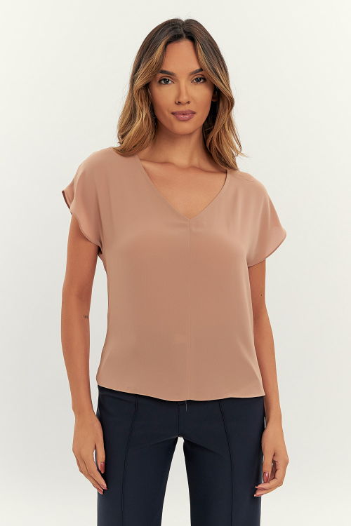 BLUSA DESIREE CAMEL