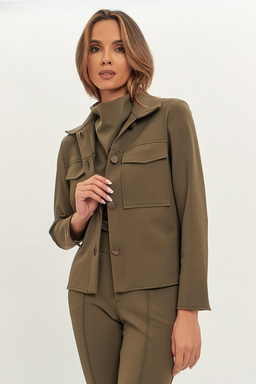 JAQUETA MAVIE MILITAR