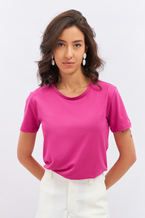 T SHIRT AMELIE MAGENTA