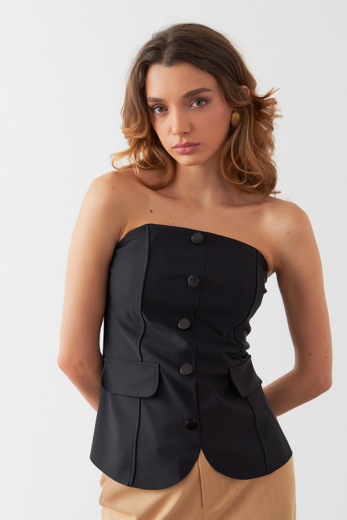 CORSET MYK PRETO