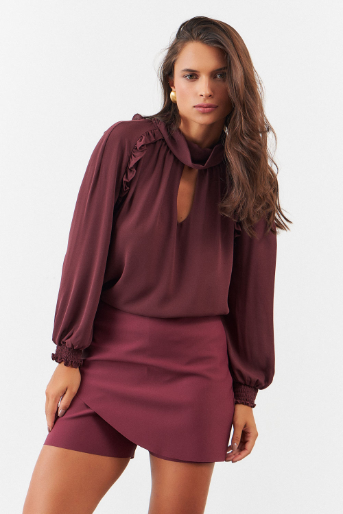 BATA ALBA BURGUNDY