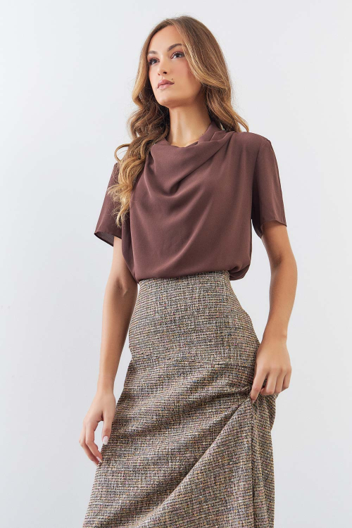 BLUSA ARIELA MOCCA__BROWN