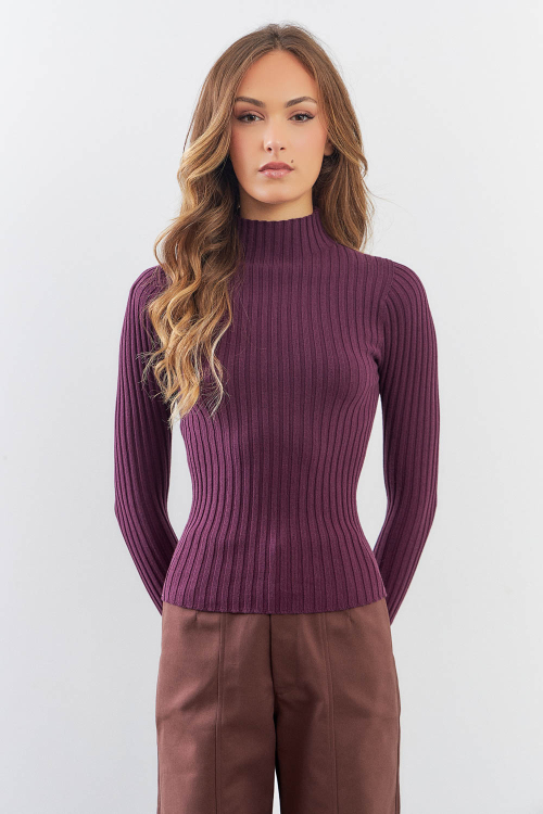 BLUSA GISELE BURGUNDY