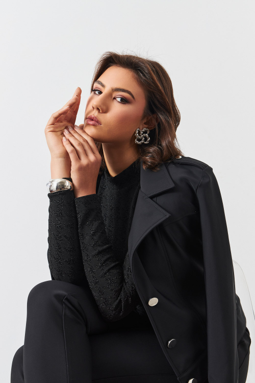 JAQUETA PERFECTO SYL PRETO
