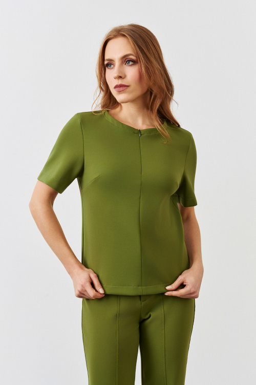 BLUSA ROSSANA VERDE_PESTO