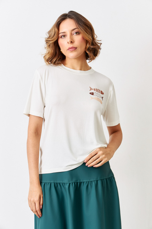 T SHIRT AYLA SARDINES