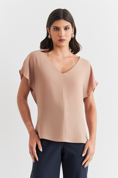 BLUSA DESIREE CAMEL