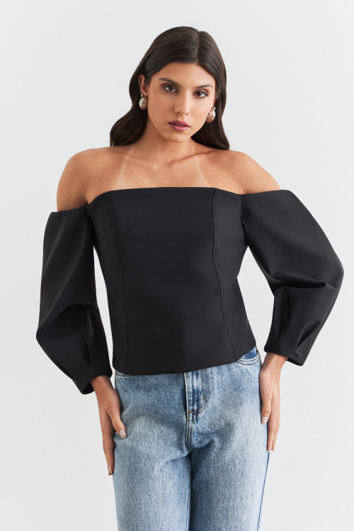 BLUSA MARBELLE PRETO