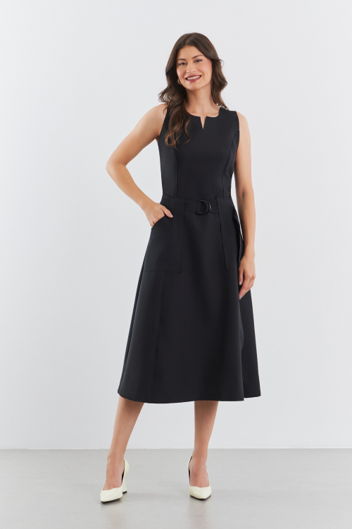 VESTIDO ACZZA PRETO