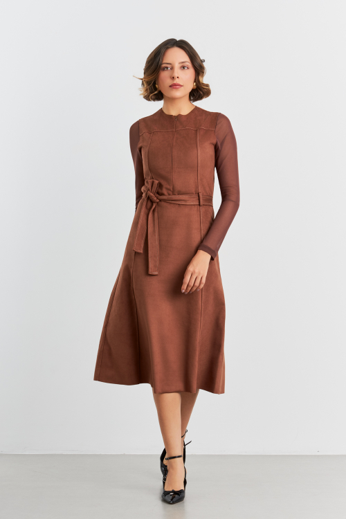 VESTIDO AIDE BELGA