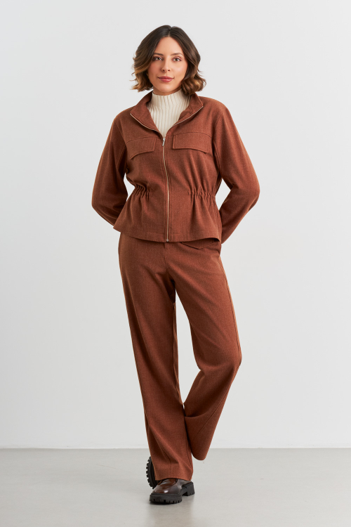 CALÇA ZIÊ CARAMELO