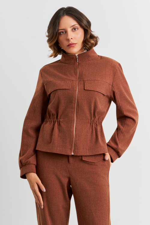 PARKA ZIÊ CARAMELO