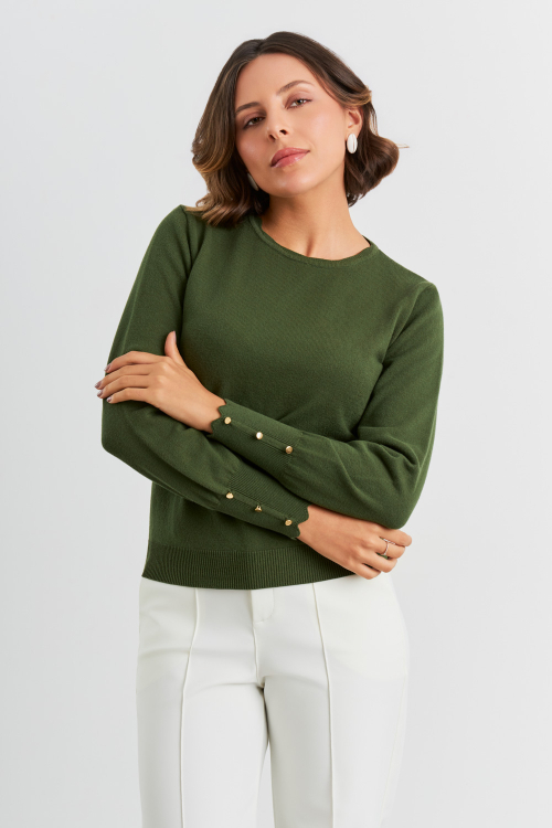 BLUSA CATERINA SALVIA