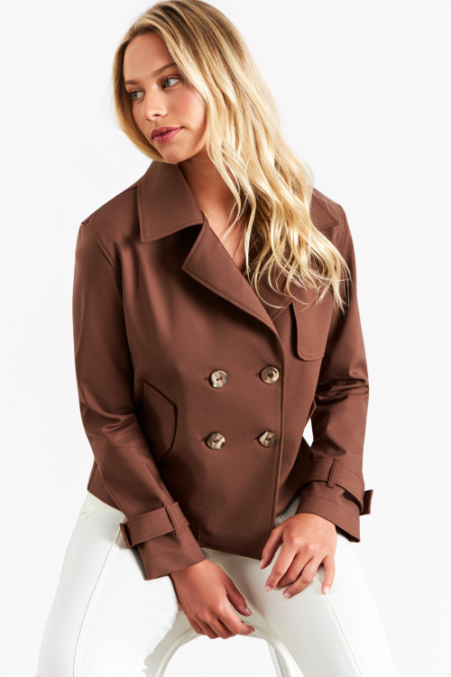 TRENCH COAT GISLEI ESPRESSO