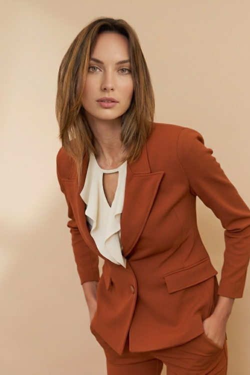 BLAZER LEONA CAMELO