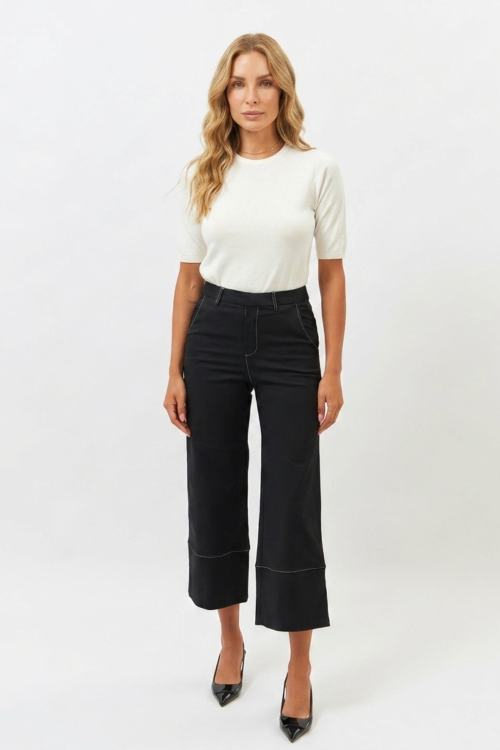 CALÇA ZORA P&B