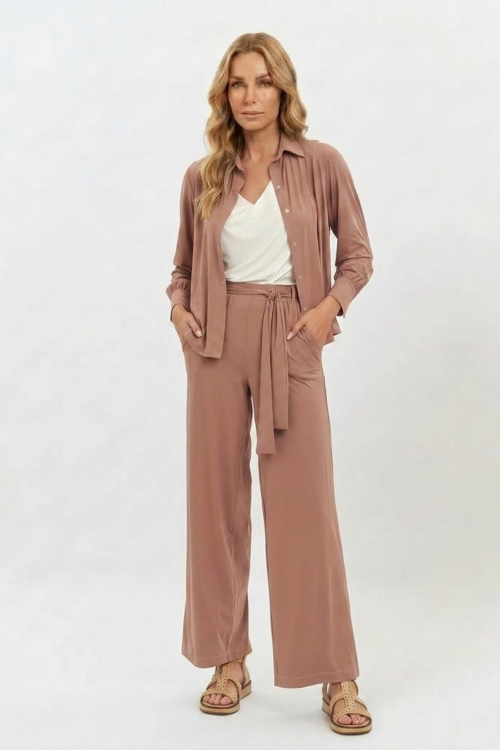 CALÇA CLARI AVELA__MANTEIGA