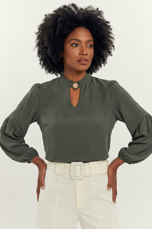 BLUSA JOY MILITAR
